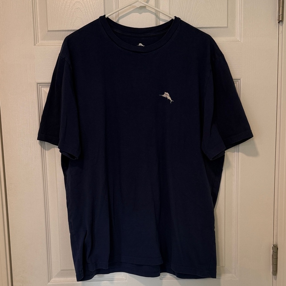 Navy Blue Men's Tommy Bahama T-Shirt